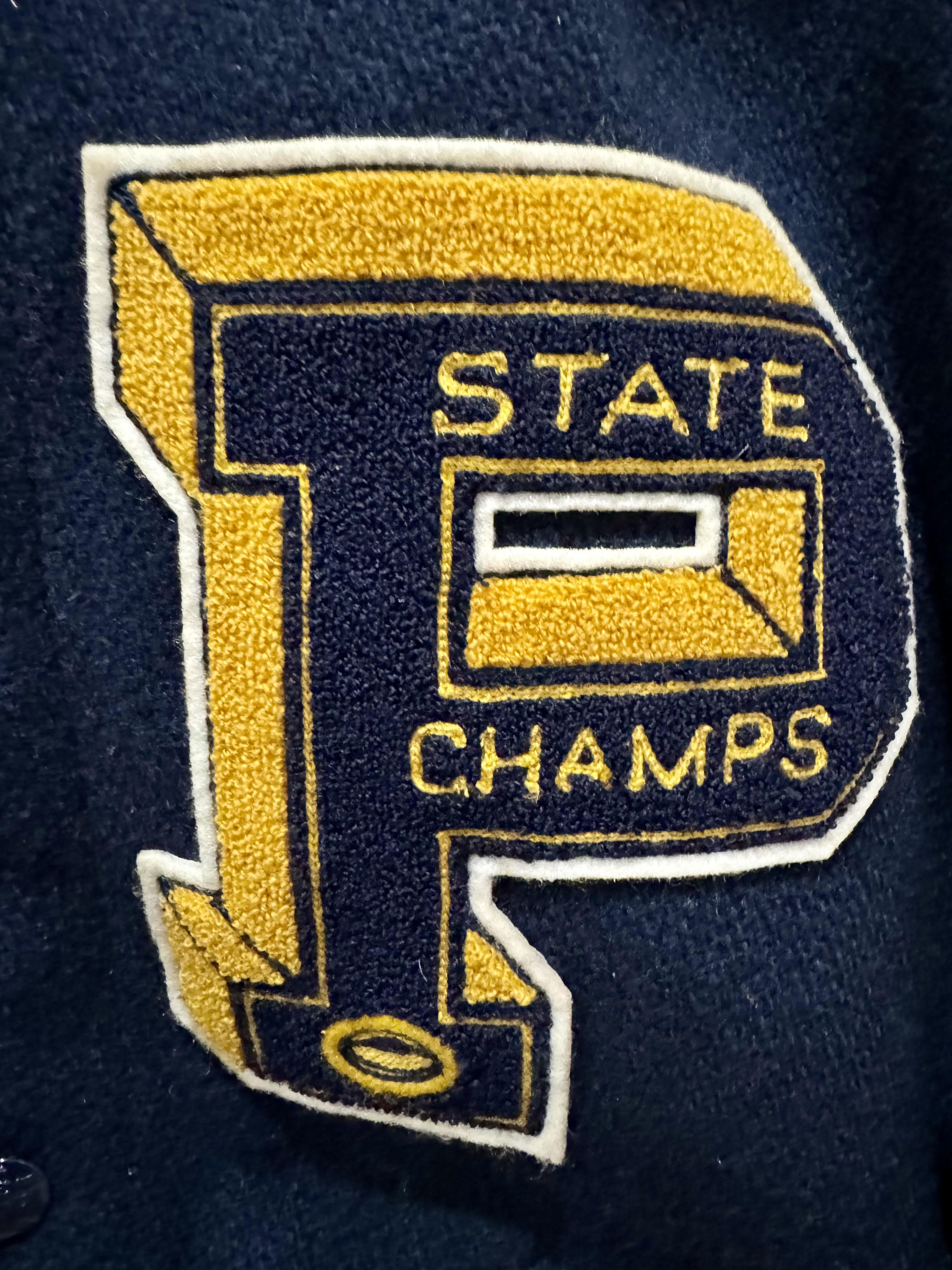 Ralph Polo St Andrews State Champs Leather Jacket M
