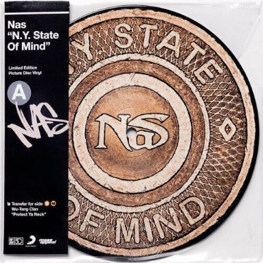 Limited Edition Picture Disc - Nas, N.Y. State of Mind & Wu-Tang, Protect Your Neck