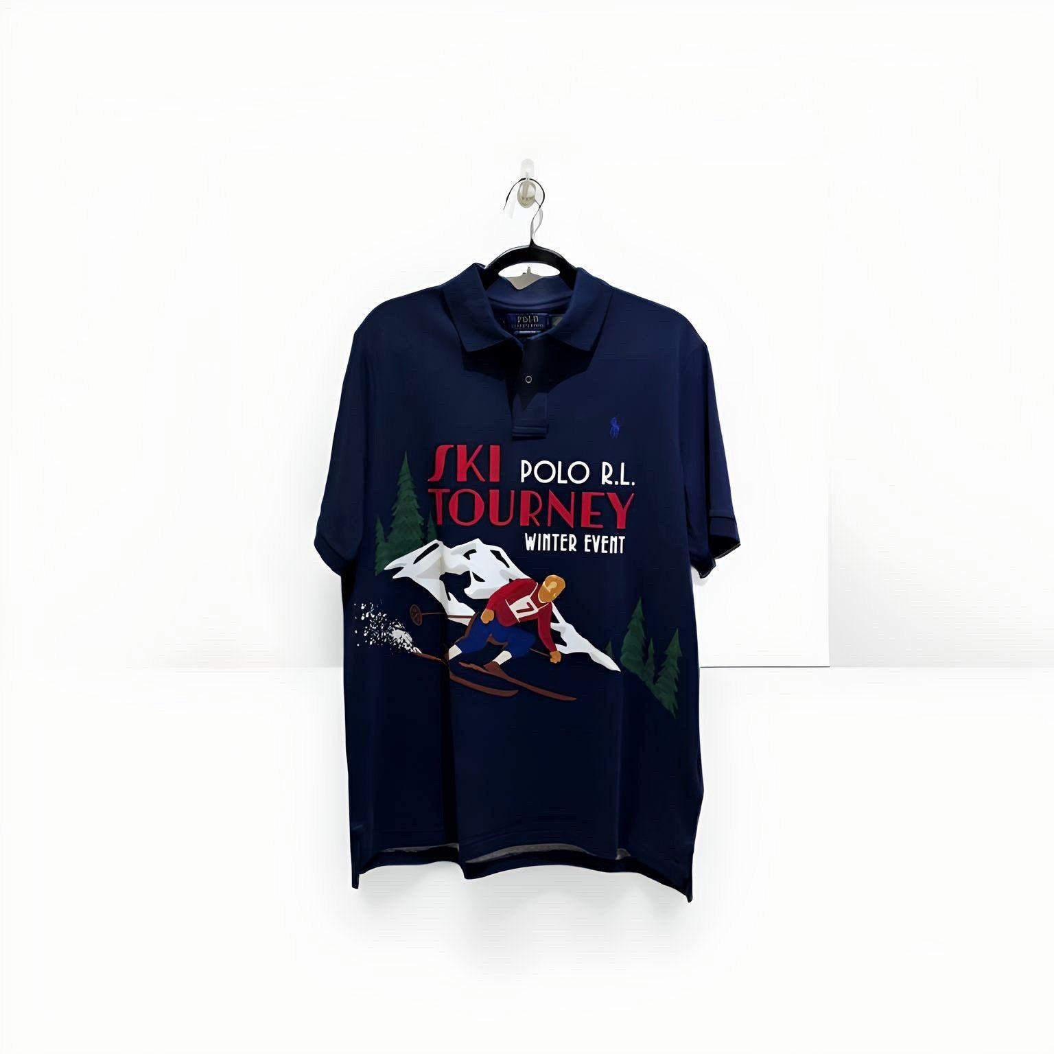 Polo Ralph Lauren Tourney Winter Event T-Shirt Navy