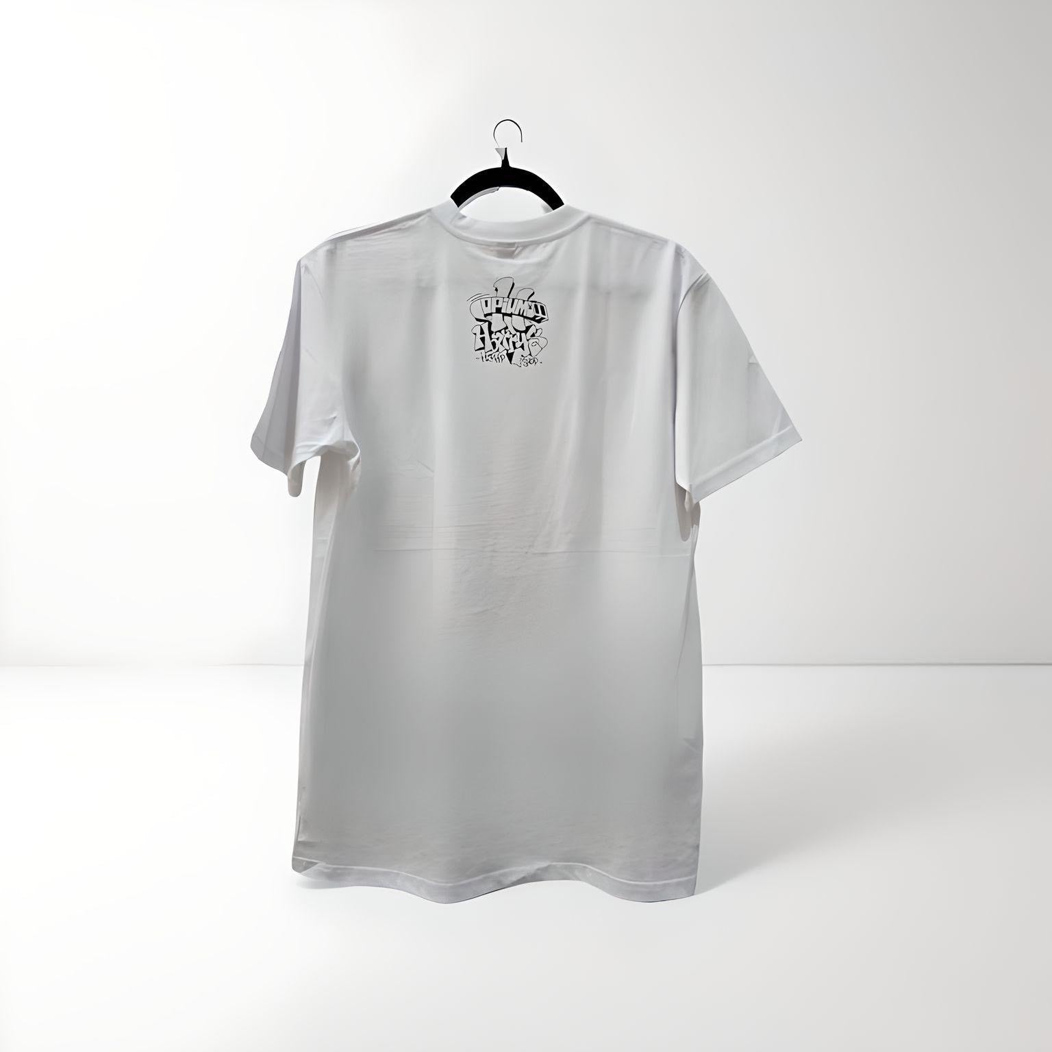 OPIUM X HARRY'S Collab T-Shirt & Print Pack - WHITE Tee with Black