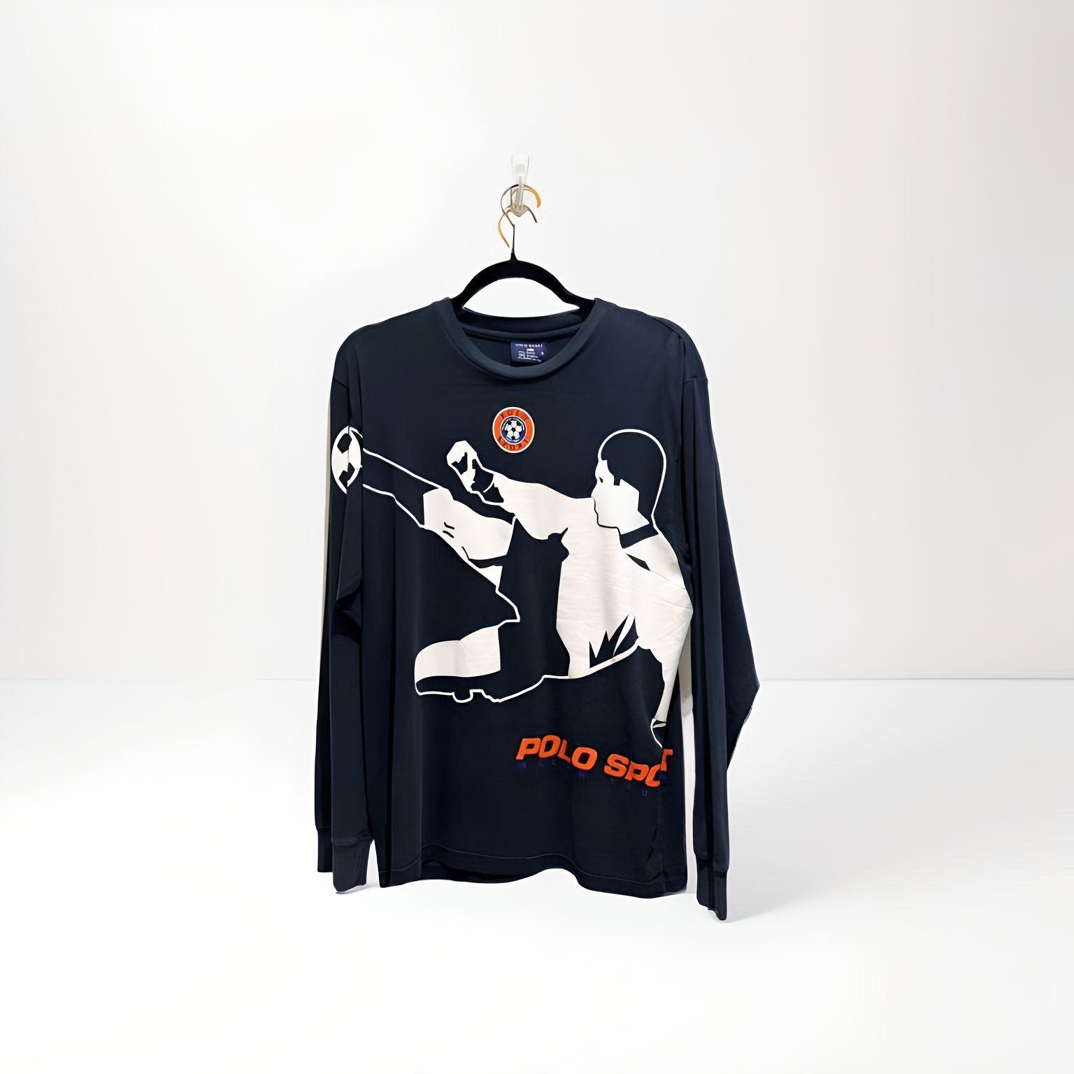 Polo Ralph Lauren Football Long Sleeve Navy XL