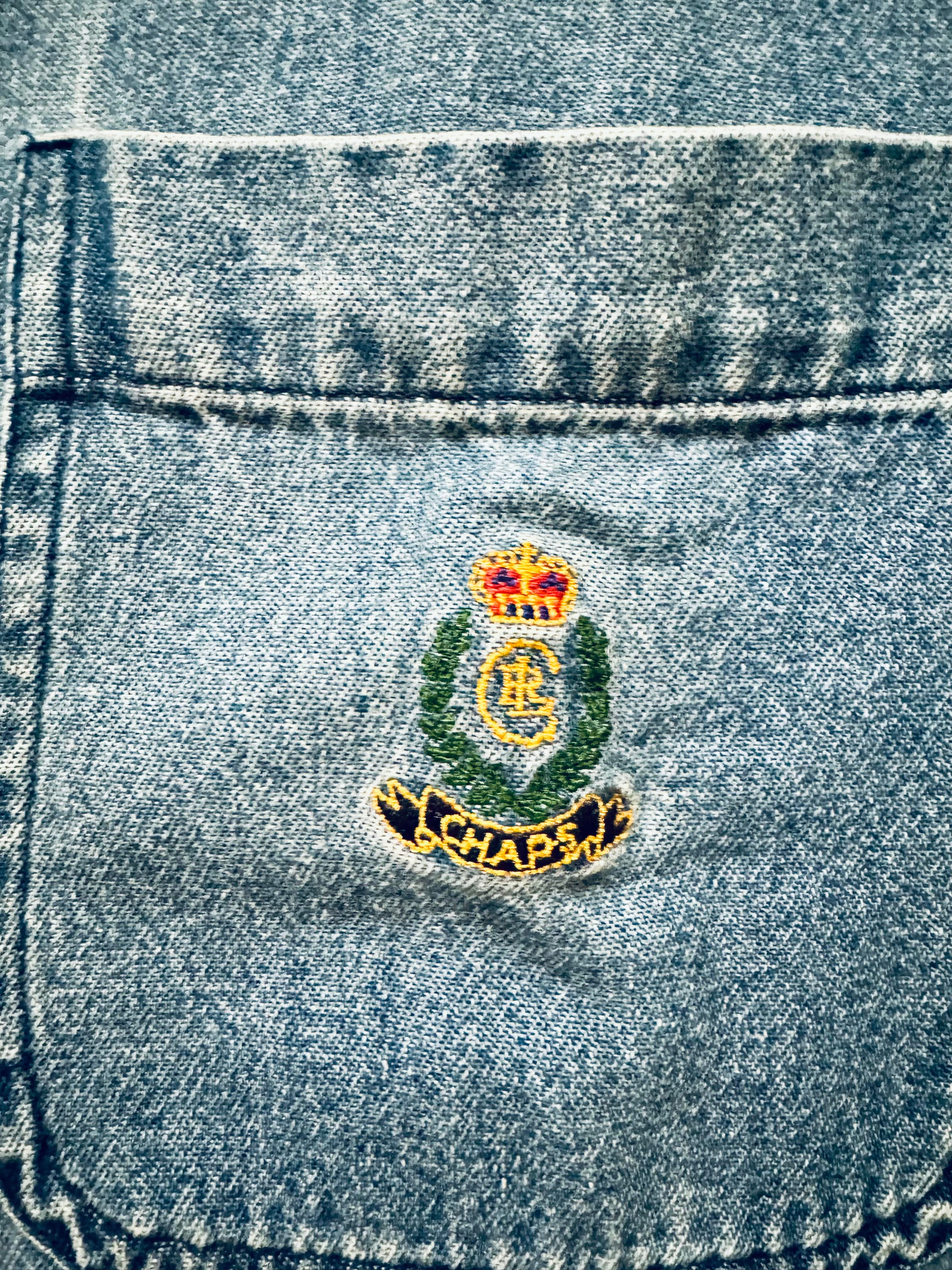 Ralph Polo Chaps Denim Shirt 2XL