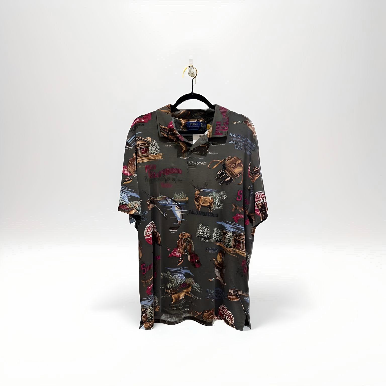 Polo Ralph Lauren Wilderness Fishing T-Shirt Green
