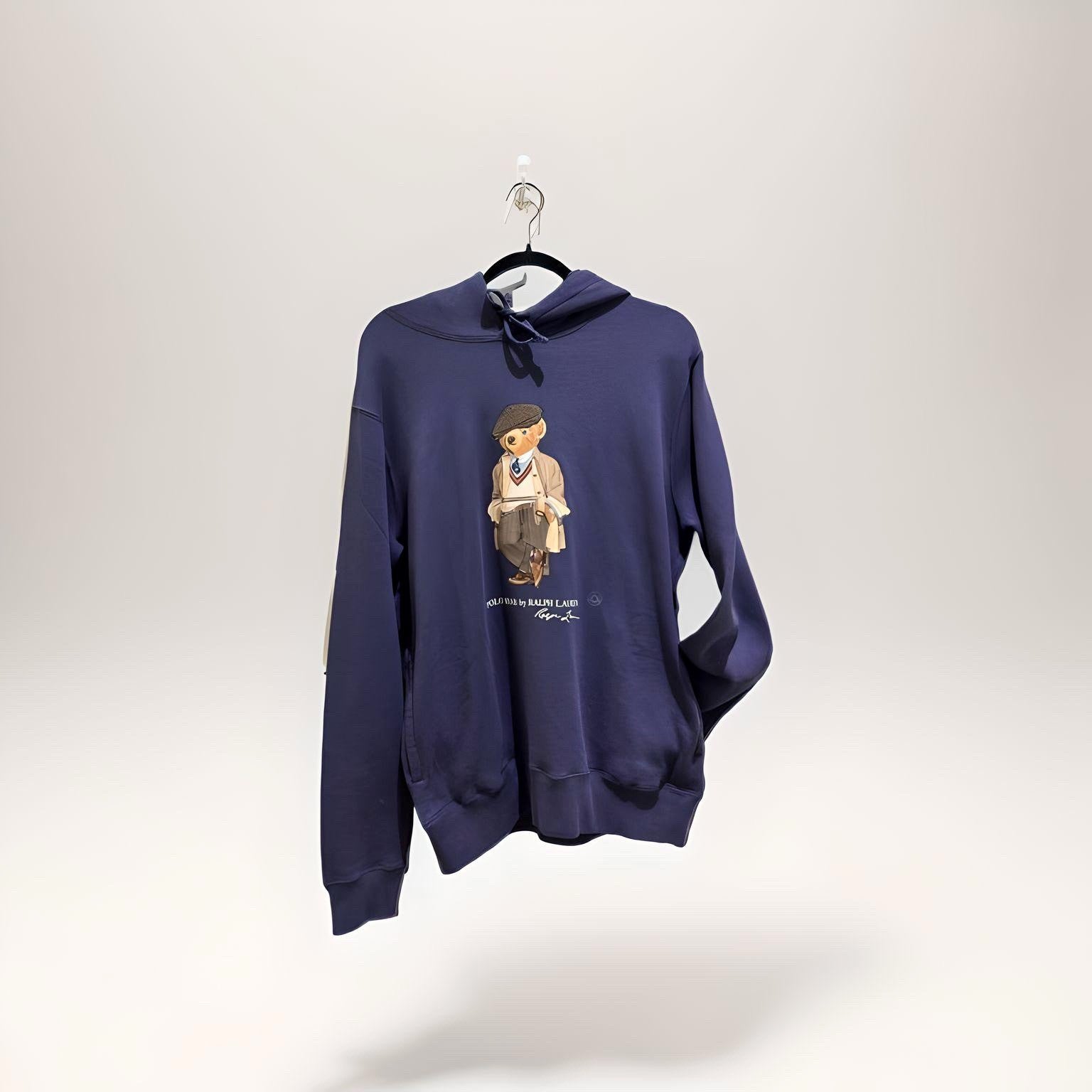 Polo Ralph Lauren Bear Hoodie Navy MEDIUM