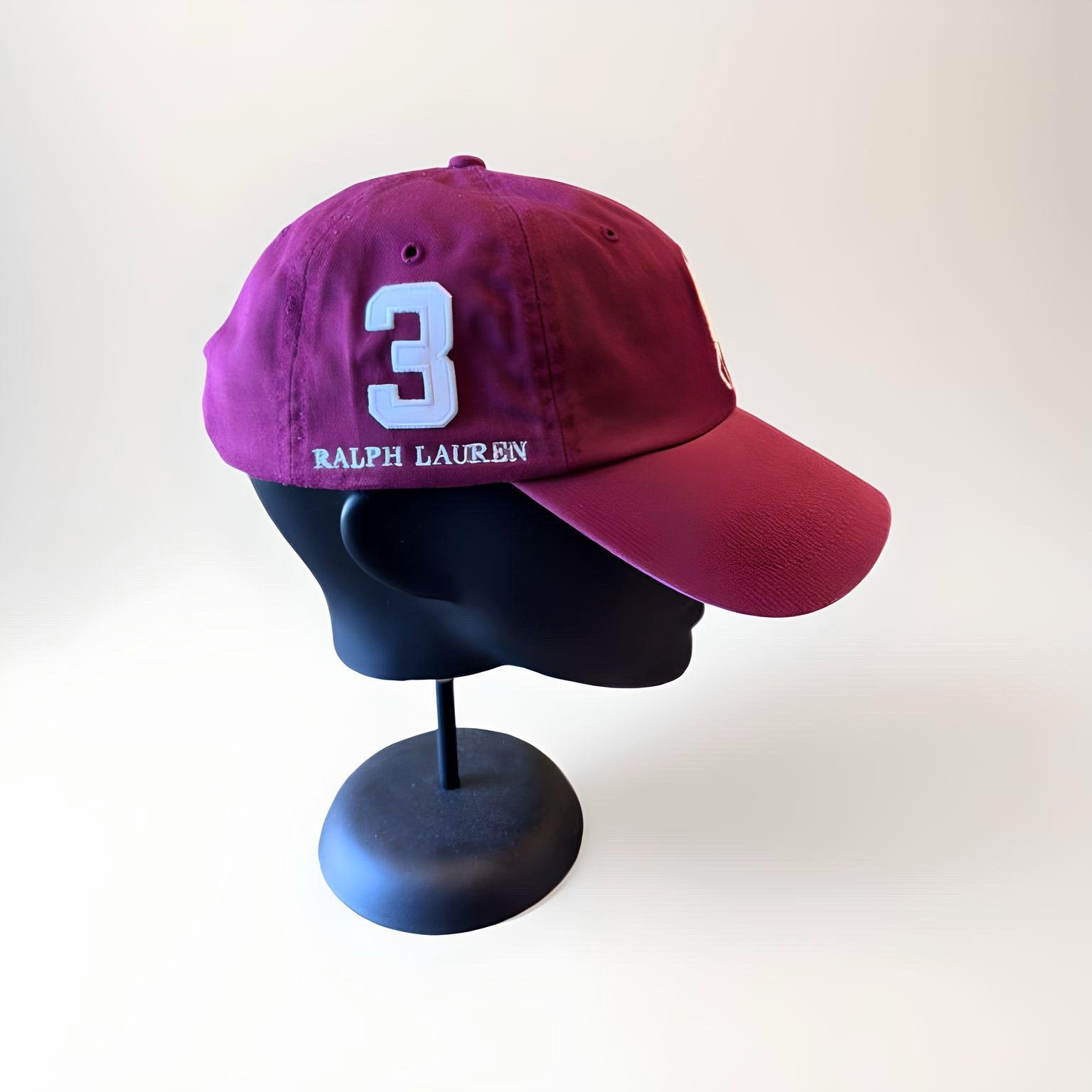 Polo Ralph Lauren Big Pony Maroon Cap