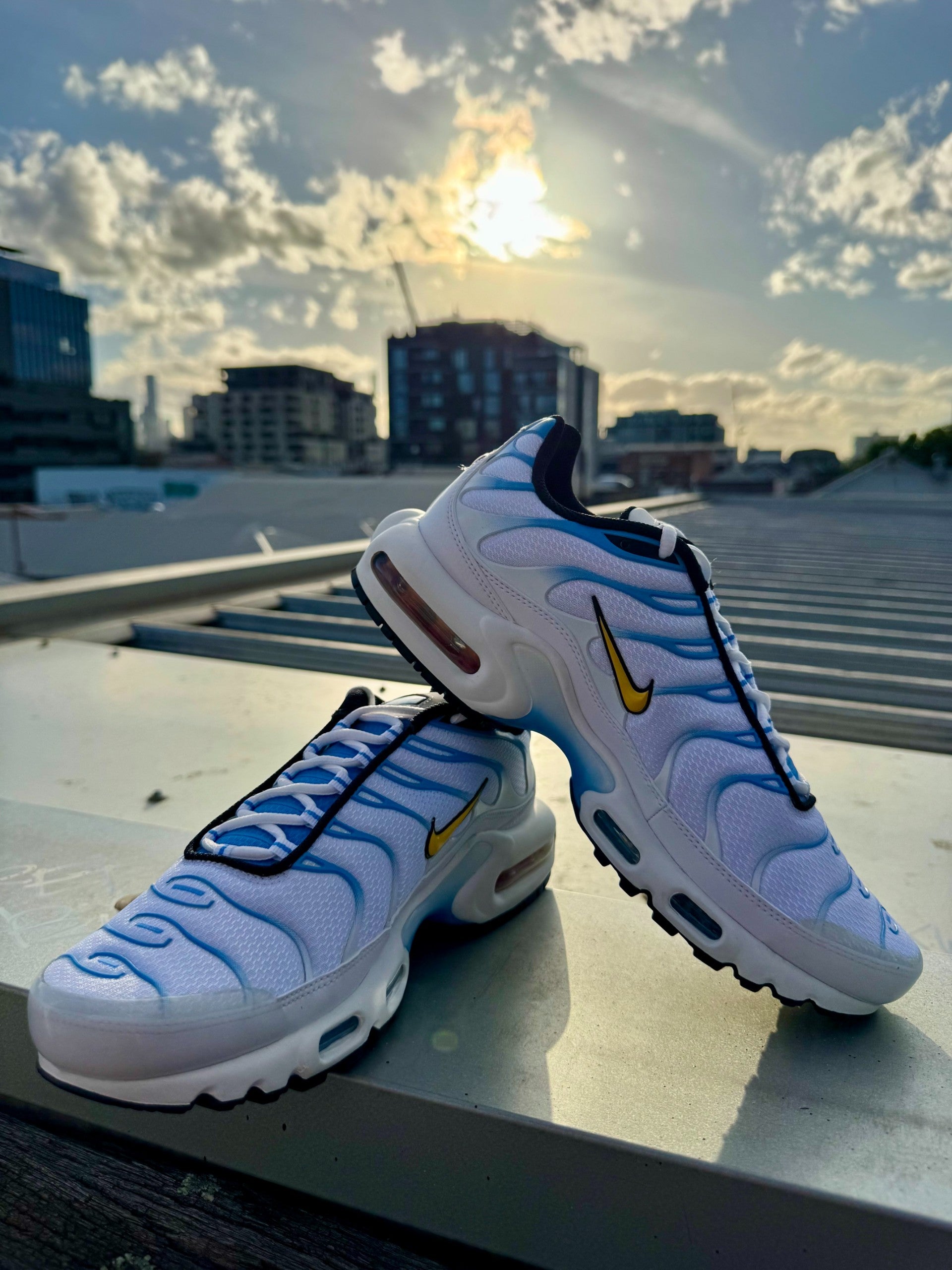 Nike Air Max TN Plus 'White University Blue' Size 10