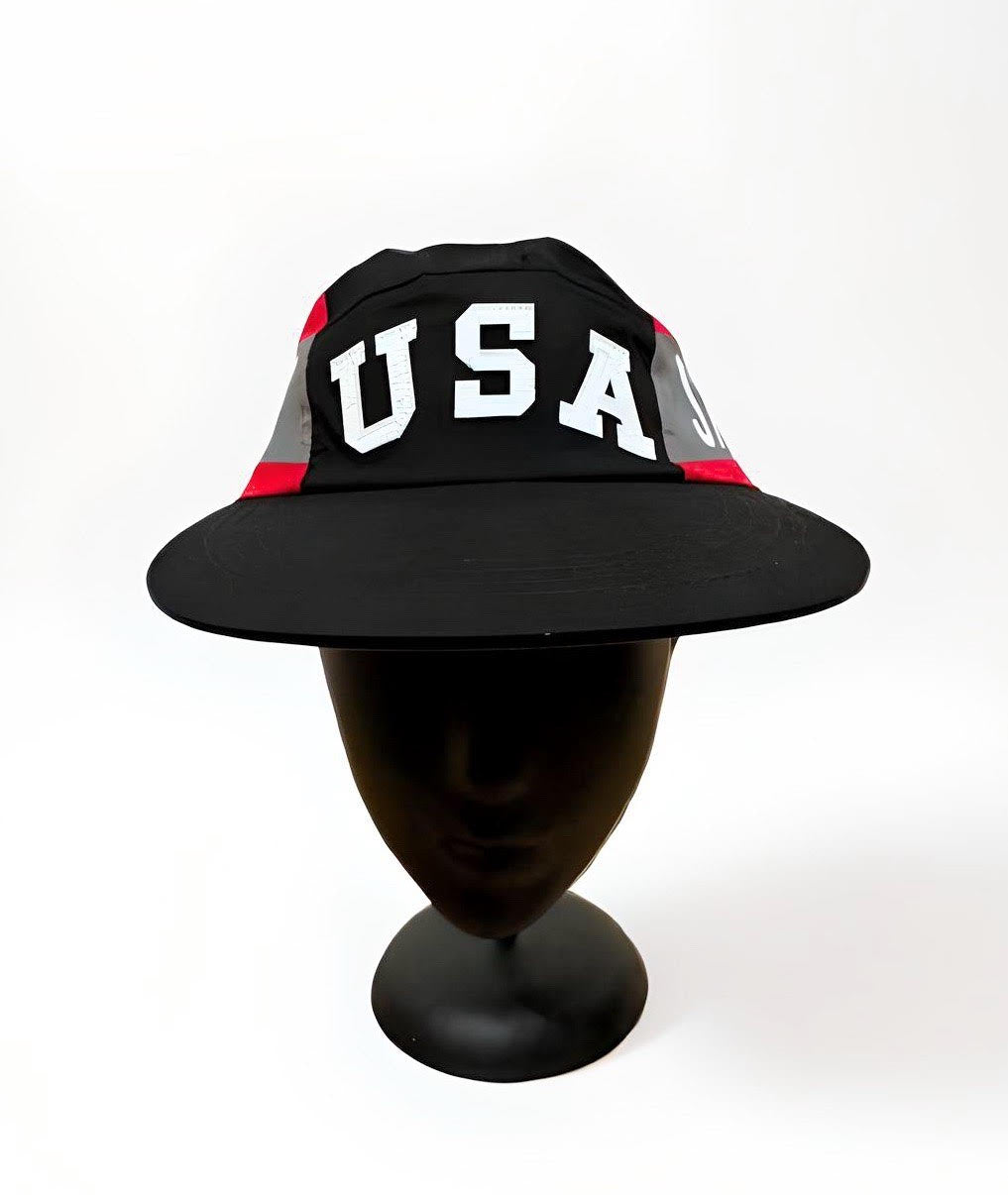 Ralph Polo USA Sport Black Red Long Bill