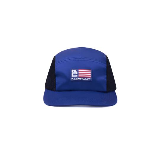Navy Flag 5 Panel Cap by Klearcut
