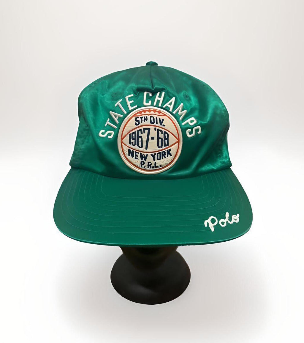 Ralph Polo State Champs Satin Green Cap