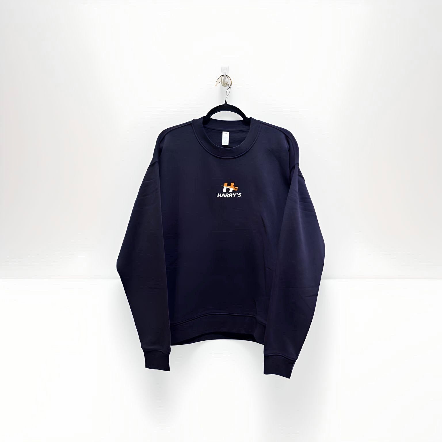 Harry's Small Logo Crewneck Sweater/ Navy