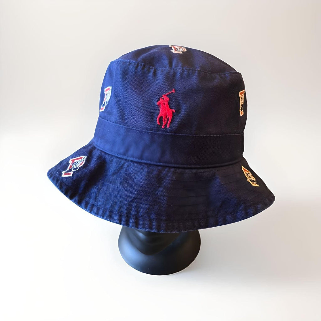 Polo Ralph Lauren 'P' Wing Bucket Hat