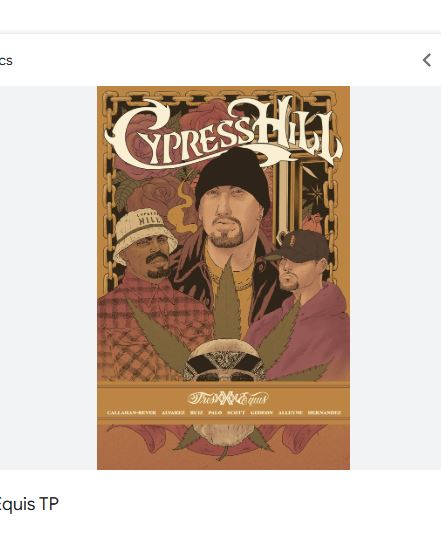 Cypress Hill Tes Equis TPB Graphic Novel/ Comic