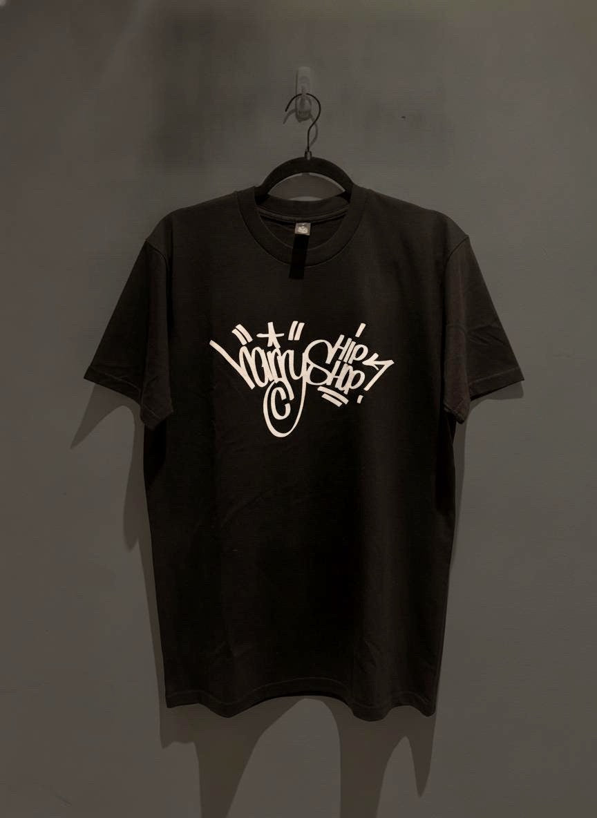 Harrys Hip Hop Shop 'Space' Tag Design Black