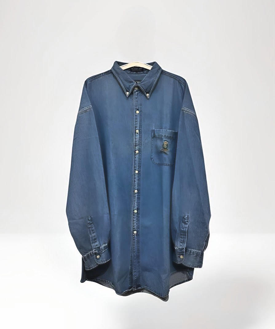 Ralph Polo Chaps Denim Shirt 2XL