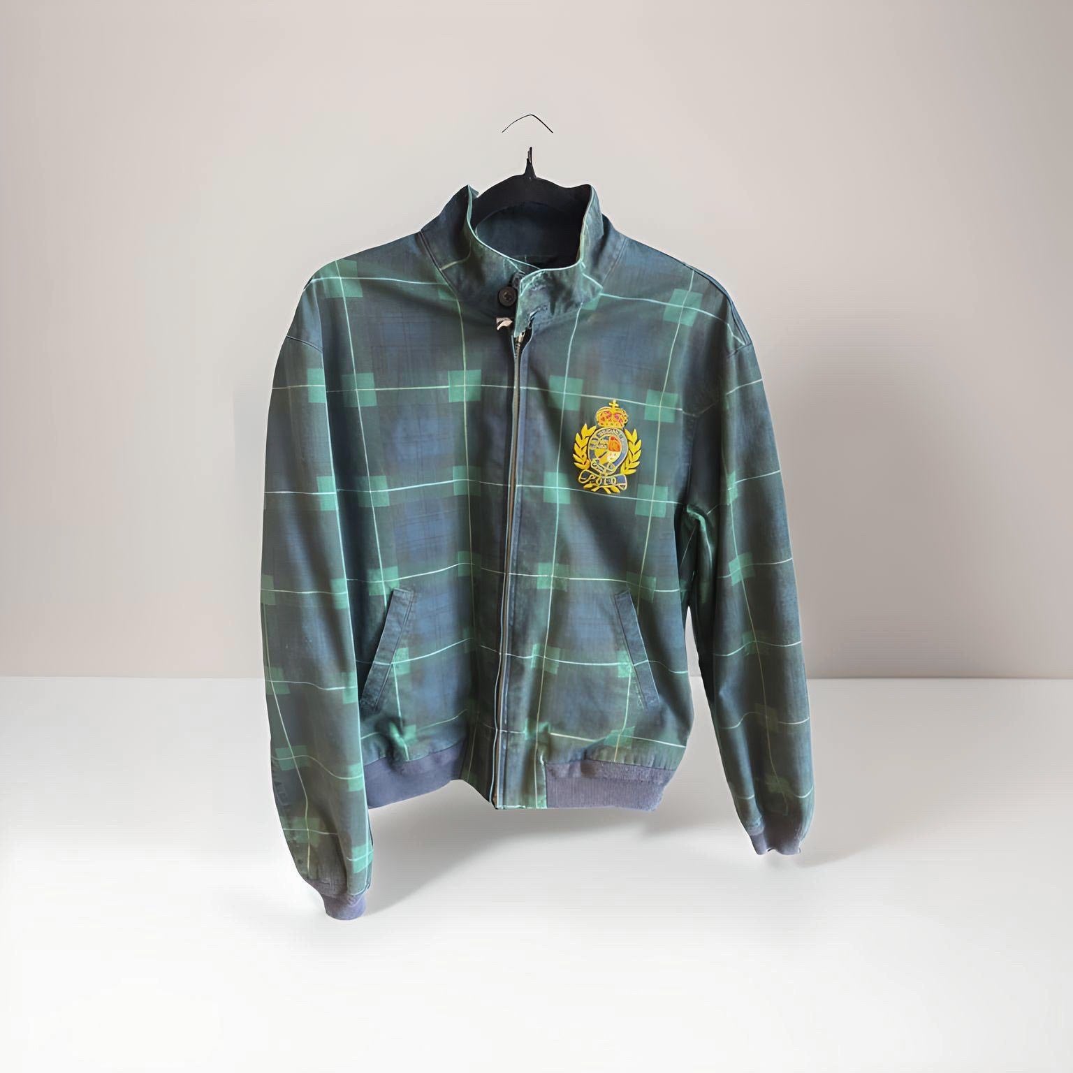 Ralph Polo Tartan Jacket with Crest