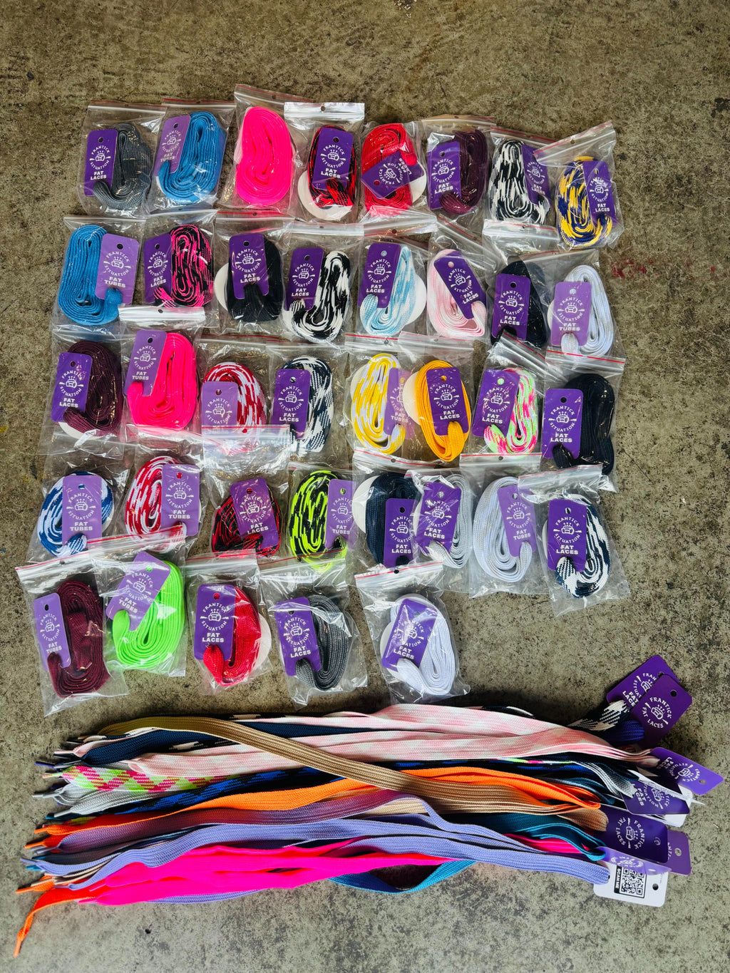FRANTICK FAT LACES