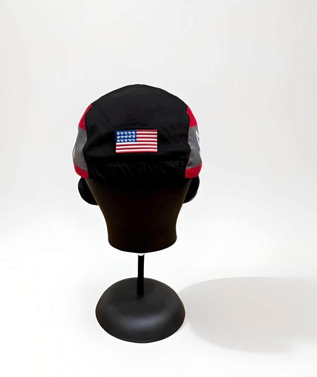 Ralph Polo USA Sport Black Red Long Bill