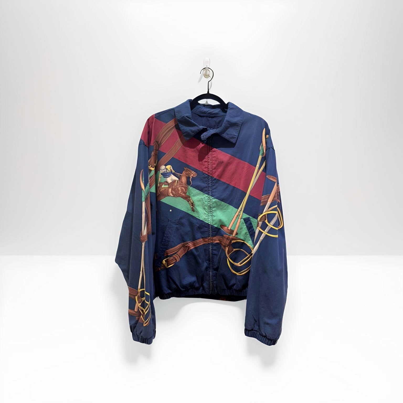 Polo Ralph Lauren Equestrian Print Jacket (Large)