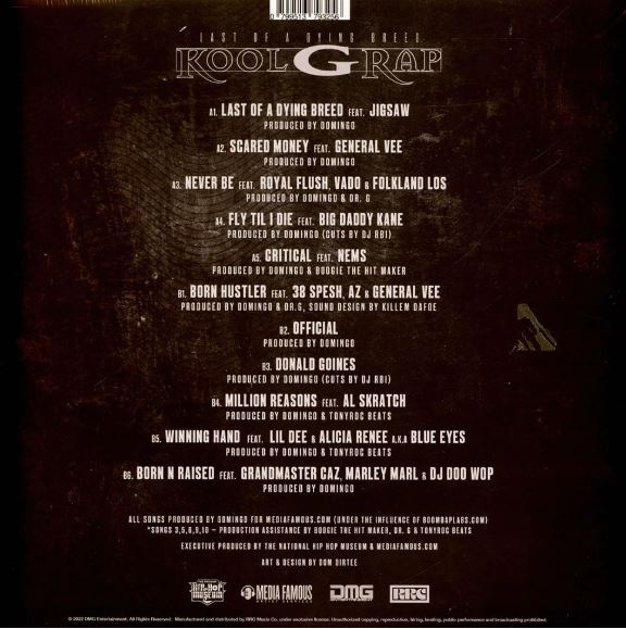 Kool G Rap - Last Of A Dying Breed