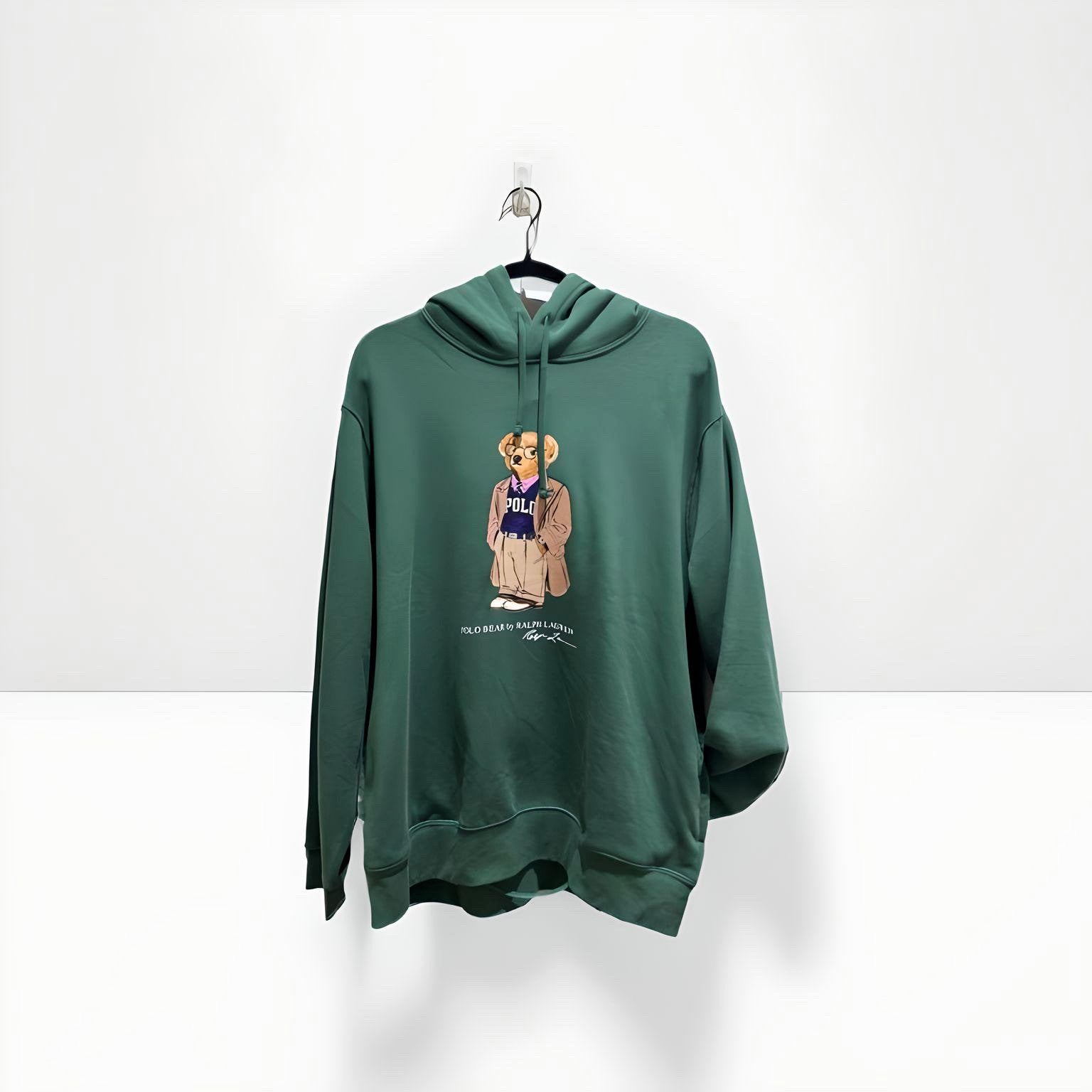 Polo Ralph Lauren Bear Forest Green Hoodie